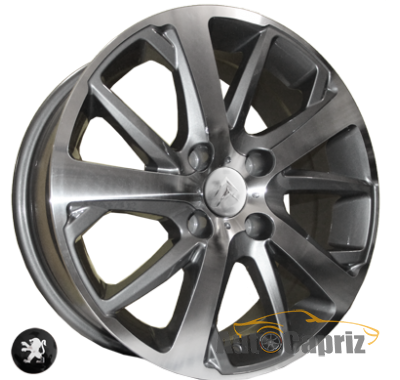 Диски Replica Peugeot Z1039 DGMF R16 W6.5 PCD4x108 ET31 DIA65.1